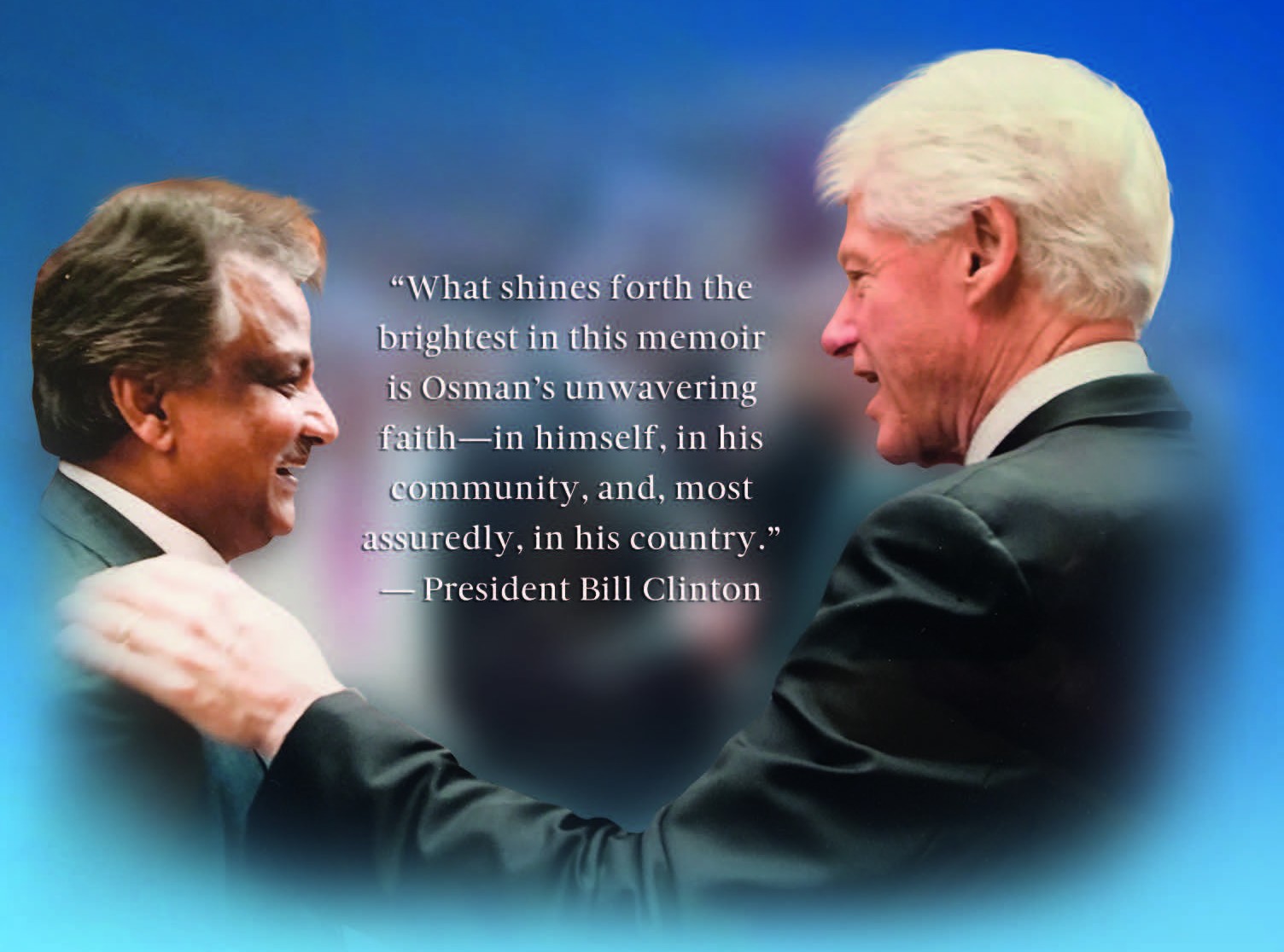 Picture of Bill Clinton with American Politican with Bangladesh-Roots - Osman Siddique